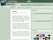 Tablet Screenshot of dragons-alike.deviantart.com