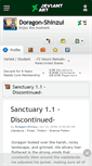 Mobile Screenshot of doragon-shinzui.deviantart.com