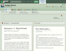 Tablet Screenshot of doragon-shinzui.deviantart.com