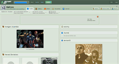Desktop Screenshot of matryxx.deviantart.com