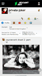 Mobile Screenshot of private-joker.deviantart.com
