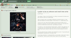 Desktop Screenshot of frost7.deviantart.com