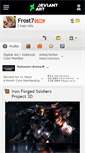 Mobile Screenshot of frost7.deviantart.com