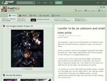 Tablet Screenshot of frost7.deviantart.com