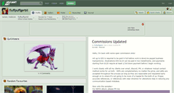 Desktop Screenshot of fluffpuffgerbil.deviantart.com