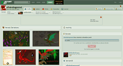 Desktop Screenshot of efraindragonred.deviantart.com