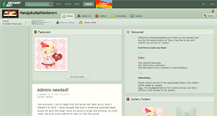 Desktop Screenshot of harajukufashionlove.deviantart.com