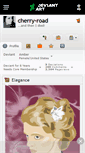 Mobile Screenshot of cherry-road.deviantart.com