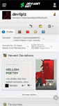 Mobile Screenshot of devilplz.deviantart.com