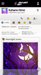 Mobile Screenshot of kohane-hime.deviantart.com