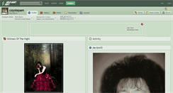 Desktop Screenshot of coyotepam.deviantart.com