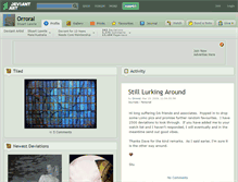 Tablet Screenshot of orroral.deviantart.com
