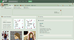 Desktop Screenshot of graceh.deviantart.com