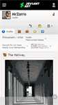 Mobile Screenshot of mrzorro.deviantart.com