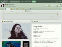 Tablet Screenshot of ciel-in-a-dress.deviantart.com