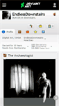 Mobile Screenshot of endlessdownstairs.deviantart.com