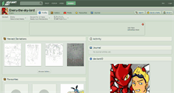 Desktop Screenshot of eneru-the-sky-lord.deviantart.com