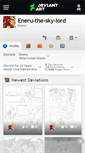 Mobile Screenshot of eneru-the-sky-lord.deviantart.com