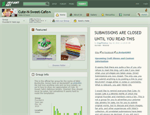 Tablet Screenshot of cute-n-sweet-cafe.deviantart.com