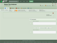 Tablet Screenshot of poison-the-umbreon.deviantart.com