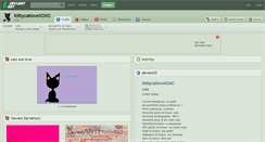 Desktop Screenshot of kittycatlovexoxo.deviantart.com