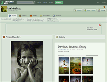 Tablet Screenshot of burkinafazo.deviantart.com