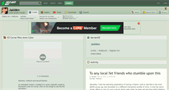 Desktop Screenshot of jaaiden.deviantart.com
