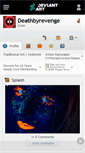 Mobile Screenshot of deathbyrevenge.deviantart.com