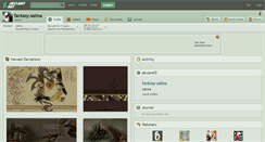 Desktop Screenshot of fantasy-salma.deviantart.com