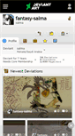 Mobile Screenshot of fantasy-salma.deviantart.com
