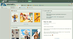 Desktop Screenshot of gatheringro.deviantart.com