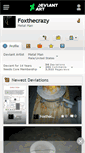 Mobile Screenshot of foxthecrazy.deviantart.com
