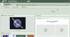 Desktop Screenshot of canard-pars.deviantart.com