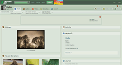 Desktop Screenshot of helks.deviantart.com