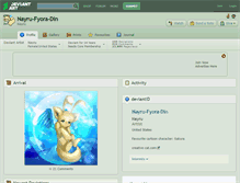 Tablet Screenshot of nayru-fyora-din.deviantart.com