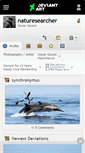 Mobile Screenshot of naturesearcher.deviantart.com