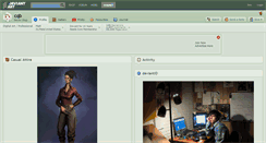 Desktop Screenshot of cqb.deviantart.com