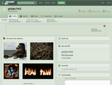 Tablet Screenshot of phildo1965.deviantart.com