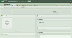 Desktop Screenshot of coherent37.deviantart.com