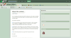 Desktop Screenshot of joshua-x-neku.deviantart.com
