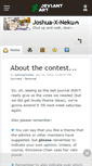 Mobile Screenshot of joshua-x-neku.deviantart.com