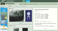 Desktop Screenshot of androidwallpapers.deviantart.com