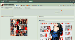 Desktop Screenshot of demetriagoowen.deviantart.com