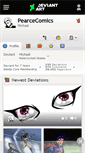 Mobile Screenshot of pearcecomics.deviantart.com