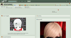 Desktop Screenshot of jaceycosplayer.deviantart.com