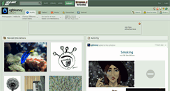 Desktop Screenshot of cgibboney.deviantart.com