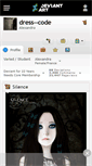 Mobile Screenshot of dress--code.deviantart.com