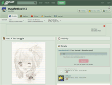 Tablet Screenshot of maysfestival112.deviantart.com