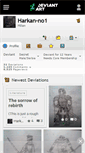 Mobile Screenshot of harkan-no1.deviantart.com