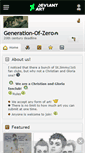 Mobile Screenshot of generation-of-zero.deviantart.com